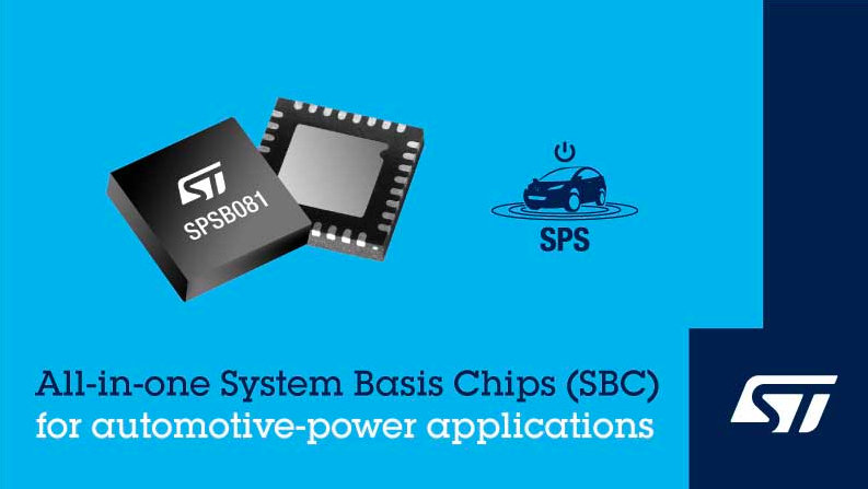 STMICROELECTRONICS PRESENTS AUTOMOTIVE POWER-MANAGEMENT ICS FOR SIMPLER CAR-BODY CONTROLLERS